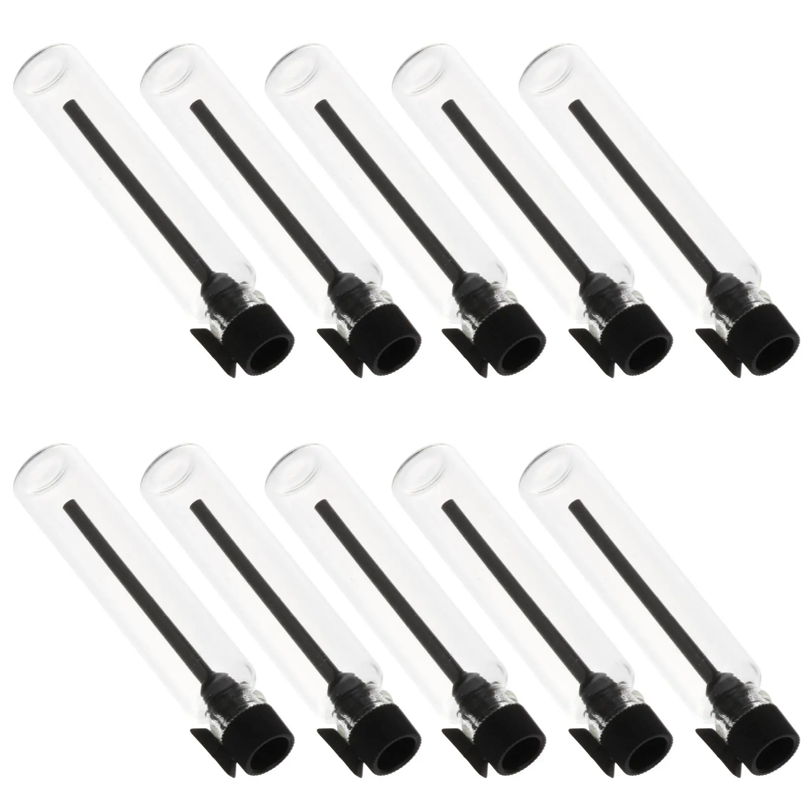 

50Pcs 2ml Essential Oil Bottles Premium Aromatherapy Perfume Glass Containers White Mini Essential Oil Bottles