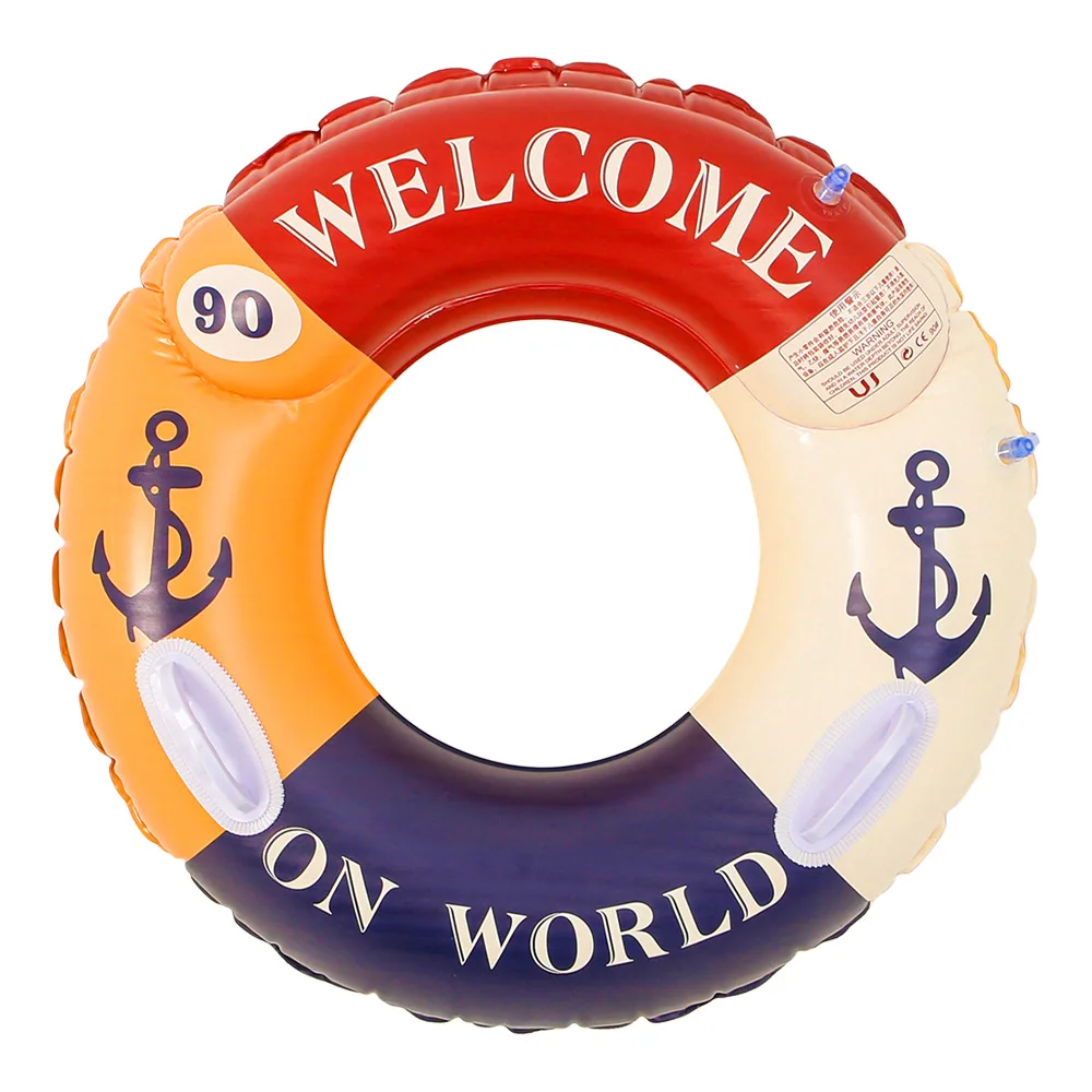Thickened PVC Swim Ring | Underarm Waist Ring | New adult swim rings with thickened swim rings, High-buoyancy floating equipment