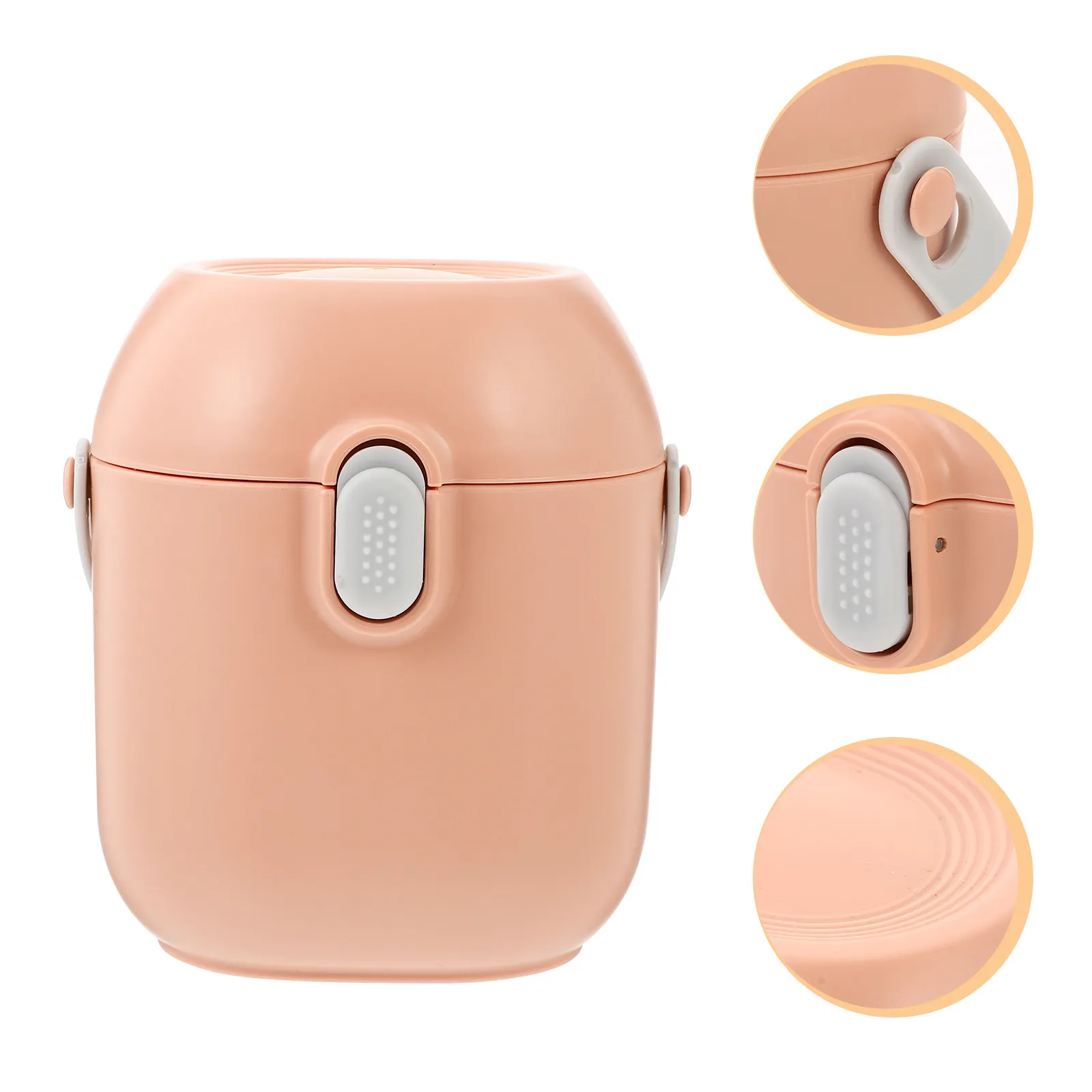 

Контейнер для сухого молока с ложкой, отдельным отделением, герметичный, портативный, для хранения детского питания