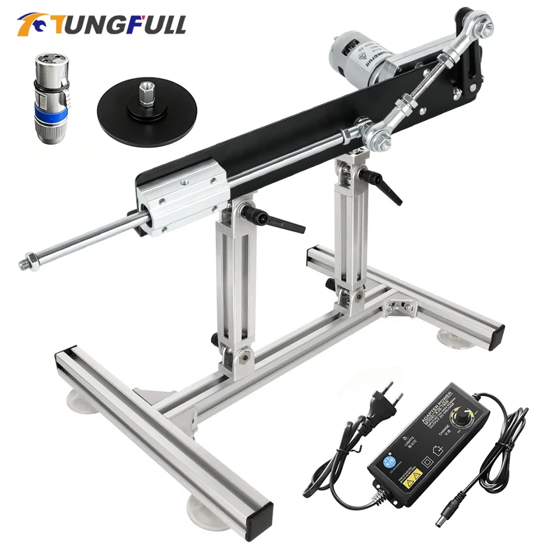 TUNGFULL 775 Reciprocating Linear Actuator Remote Control 6-20cm Adjustable Stroke Telescopic Reciprocating Motor