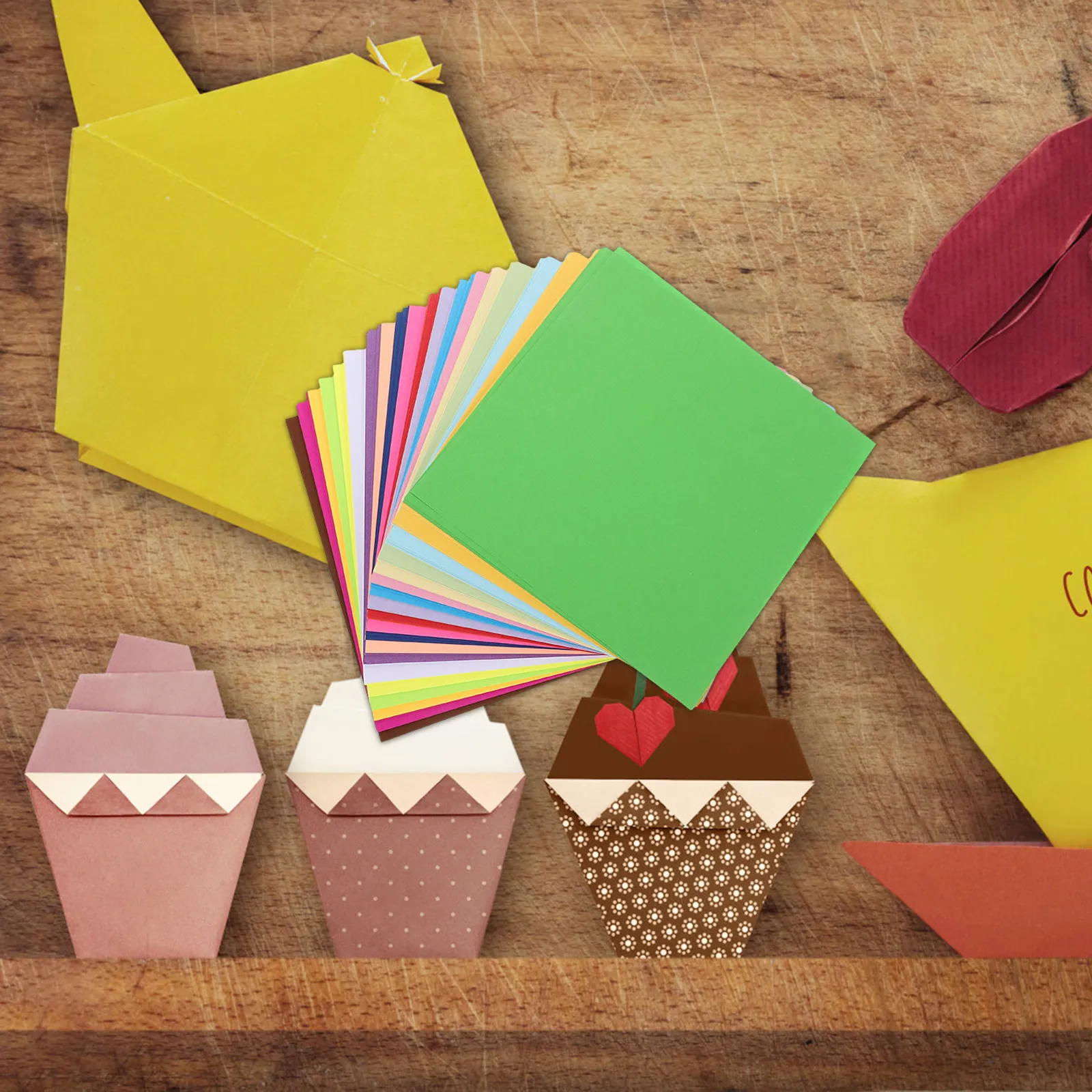 Papel de Origami Quadrado 600  - Art Craft Activities avaliação e preço