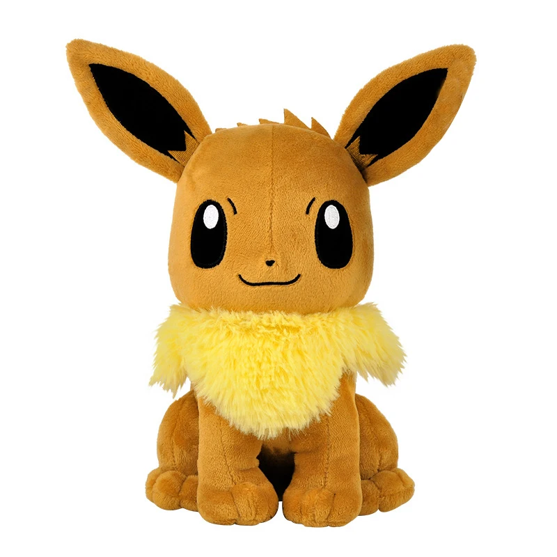 Pokemon Eevee juguetes de peluche Animal relleno muñeca suave Flareon para niños colección Adorable periférico de animé decoración de la habitación regalos de navidad