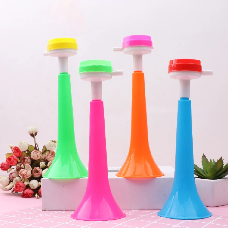 1Pc Cheering Trumpet Soccer Trumpet Toy Football Game Speaker Blow Horn Noisemakers.Kids Trumpet Toy Random Color