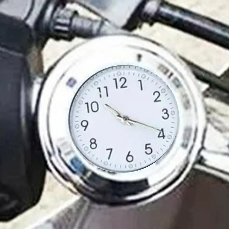 Waterproof Motorcycle Handlebar Clock Motocross Handlebar Time Watch Motorcycle Handlebar Waterproof Clock For Dirt Cycle