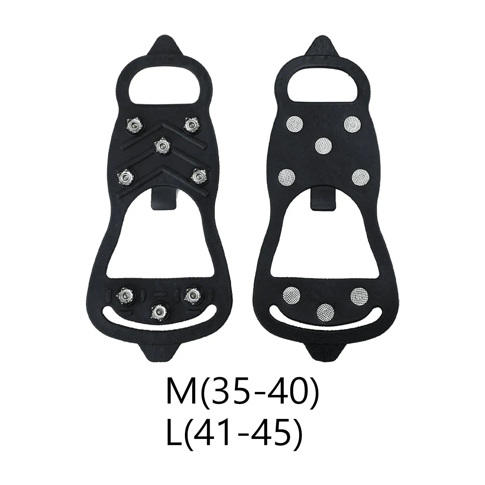 8 Spikes Crampons Anti Slip Traction for Shoes Boots Crampon Spikes Grips for