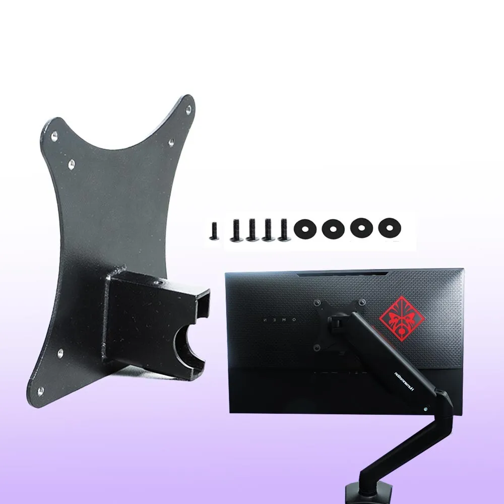 

Compatible with HP Wall Mount VESA adapter HP Omen 25 monitor Mount Bracket 75x75mm 100X100 Mounts Arm stand Z7Y57AA Z7Y57A9