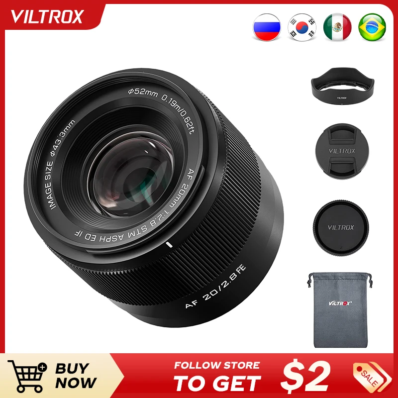 Viltrox 20Mm F2.8 F… - image