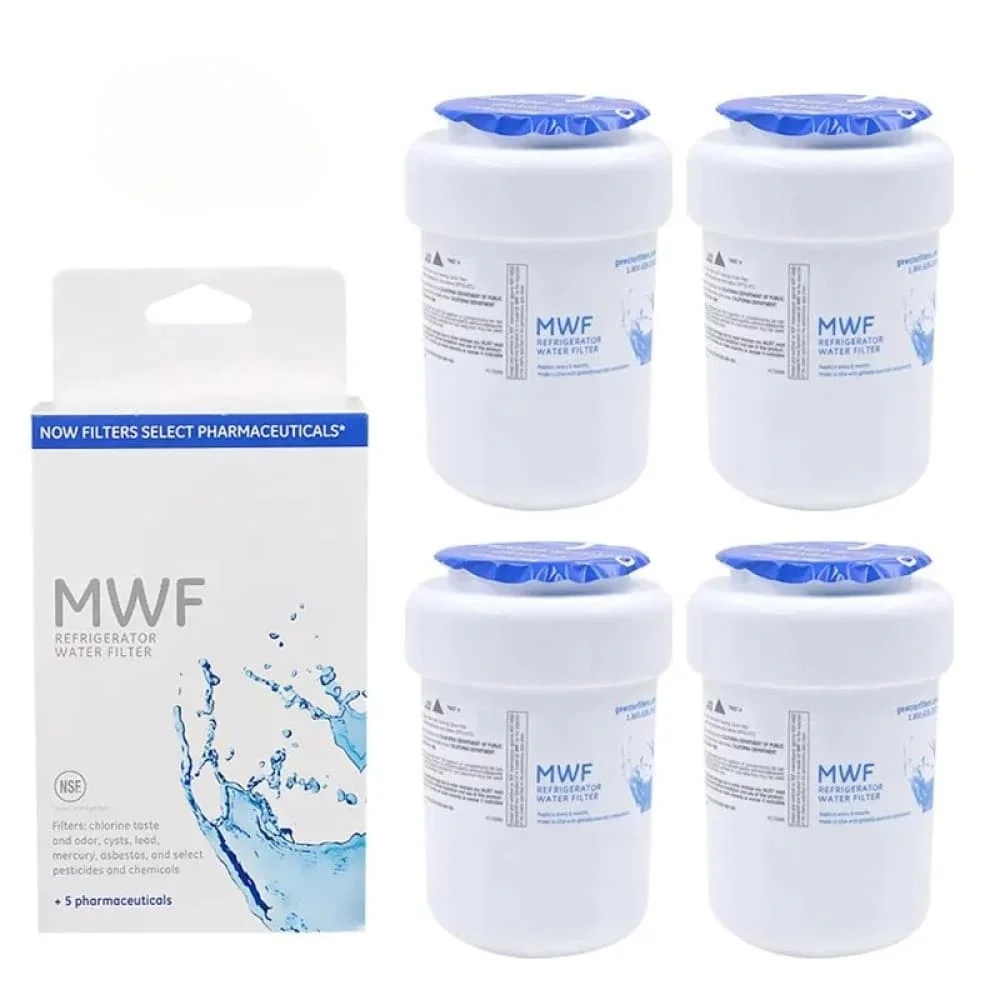 Replacement for GE MWF MWFINT MWFP MWFA GWF 9991 GSE25GSHECSS WFC1201 RWF1060 RFC2500A 197D6321P006 Refrigerator Water Filter