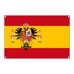 Spain Spanish Yacht Ensign Penetration Wall Decoration Custom Flag to Hang Workshop Flags and Banners Flaga Home & Garden Rooms