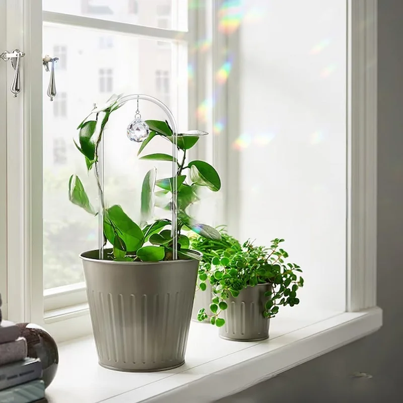 2/4PCS Transparent U-shaped Acrylic Plant Climbing Frame, Support Structure Specially Designed For Plants