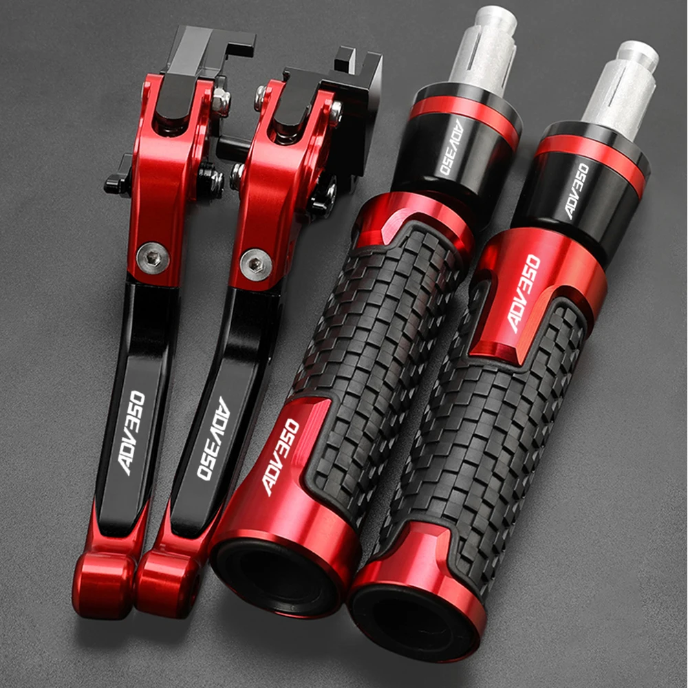 

For honda ADV350 ADV 350 2023 2022 2021 Motorcycle Accessories Brake Clutch Levers Handle bar Handlebar grips ends with "ADV350"