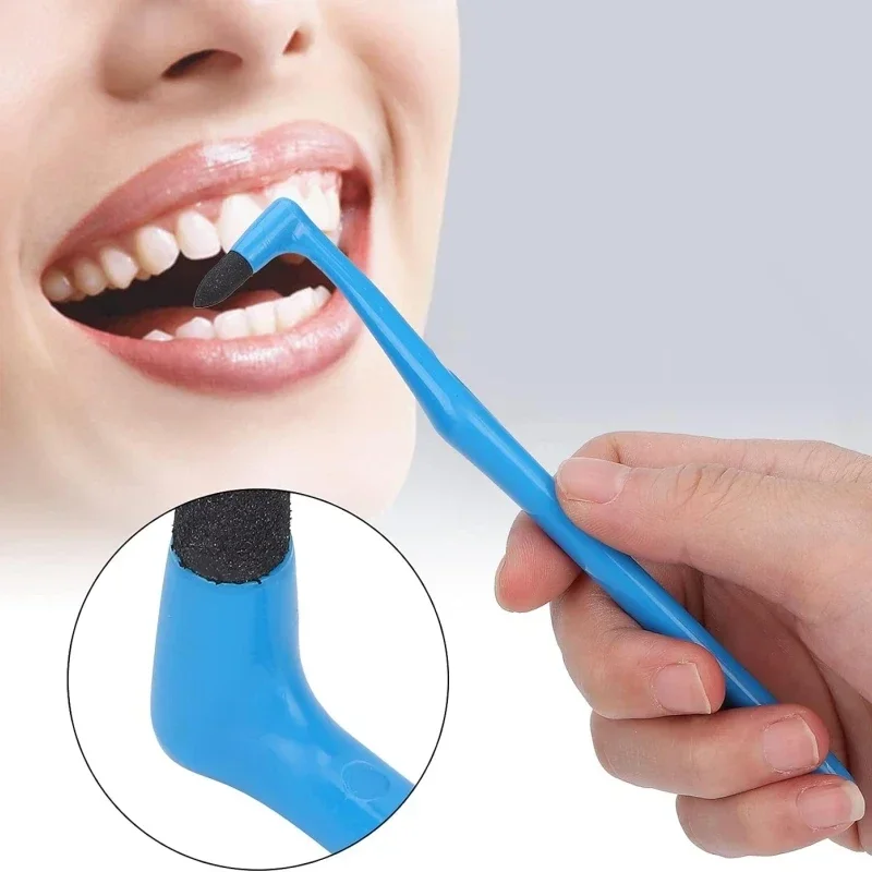 30Pcs Tooth Stain Eraser Dental Stain Remover Tartar Polisher Plaque Tool Teeth Cleaning Kit for Teeth Whitening Polishing