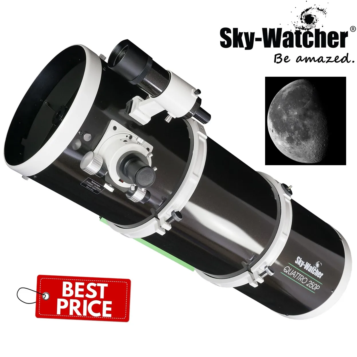 

Sky-Watcher Quattro 250 ST 10S 250/1000MM F4 Dual Speed Imaging Newtonian Telescope OTA