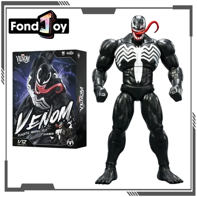 

FondJoy, оригинальная сборная серия Marvel, 1/12, комическая версия Venom, сборная модель, фигурка, игрушки, подарки для мальчиков, коллекционные