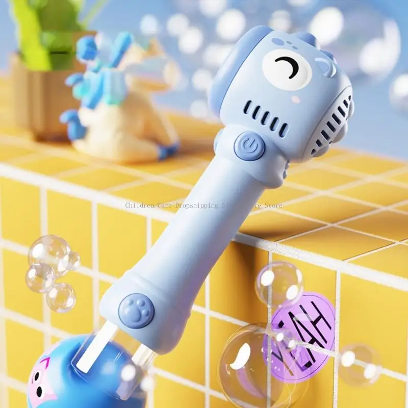 파티 버블 머신 장난감 모양 전기 버블 장난감 어린이 성인 유치원 십대 버블 야외 파티를 불고
