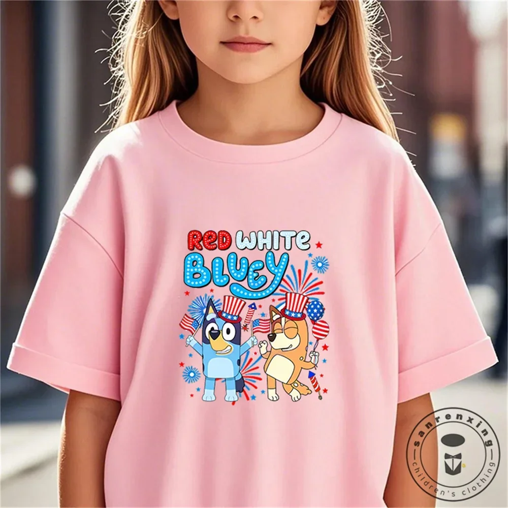 

2025 футболка с рисунком Disney Blueyi, женские футболки Kawaii, Harajuku, забавная футболка 90-х годов с принтом Микки и Минни, женская одежда