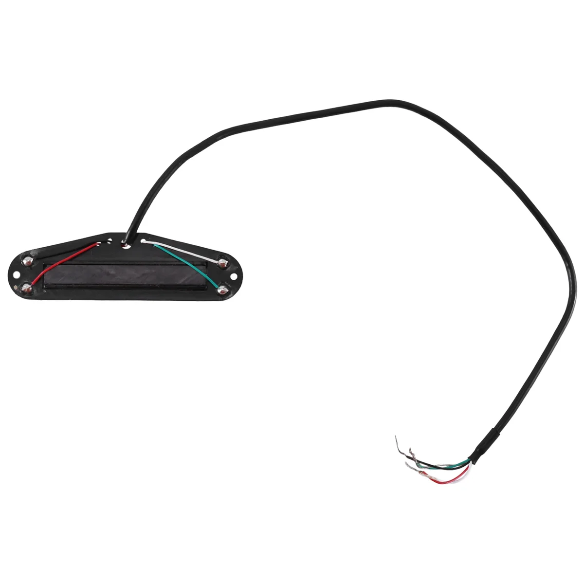 BVBV Hot Rail Pickups Double Track 11K Alnico5 Guitar Pickup Fit Fender Strat Squier Tele جيتار كهربائي، أبيض