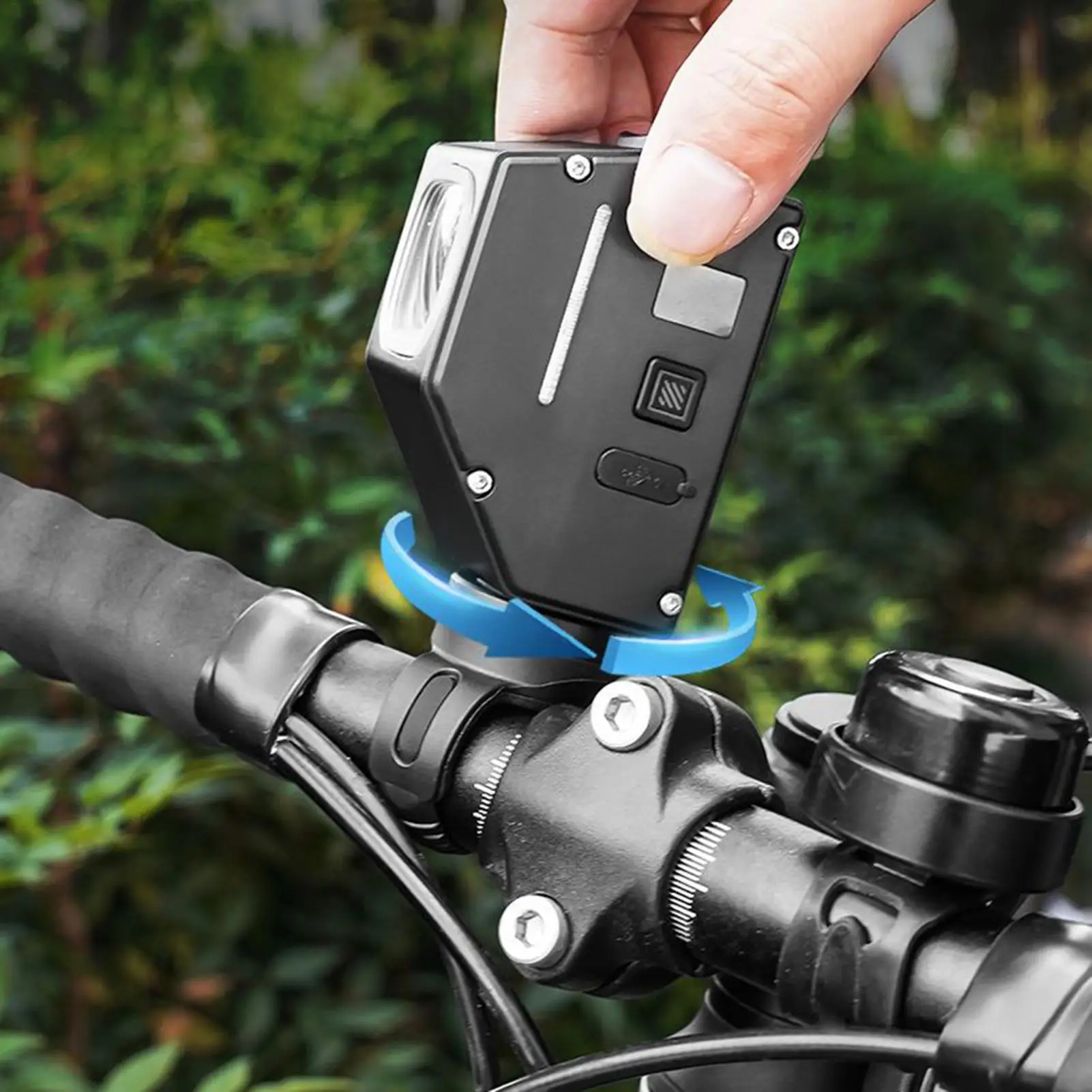 Bike Lights 2000Lumen Rechargeable Flashlight With 8 Modes Front Bicycle Light For Cycling Night Kids Cruiser Scooter Skateboard