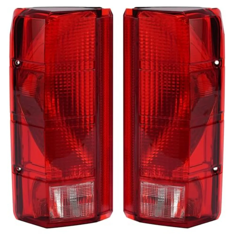 

Pair Tail Light Compatible with 19801986 F150 F250 F350 Bronco F100 Halogen Brake Lamp Taillight Replacement for E4TZ13405B FO