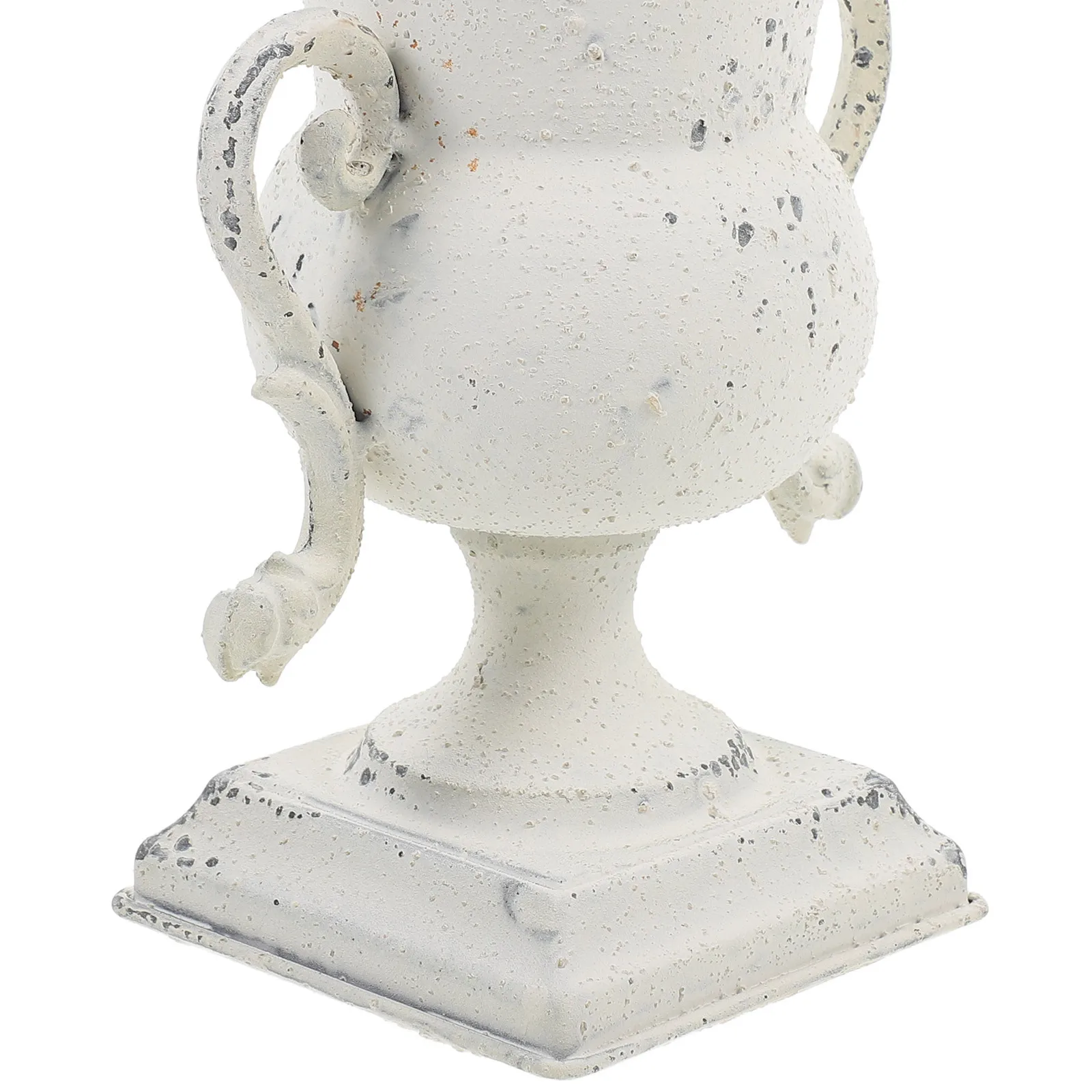 

Vintage Iron Flower Pot Retro Decorative Plant Vase for Home Office Hotel Flower Arrangement Metal Planter