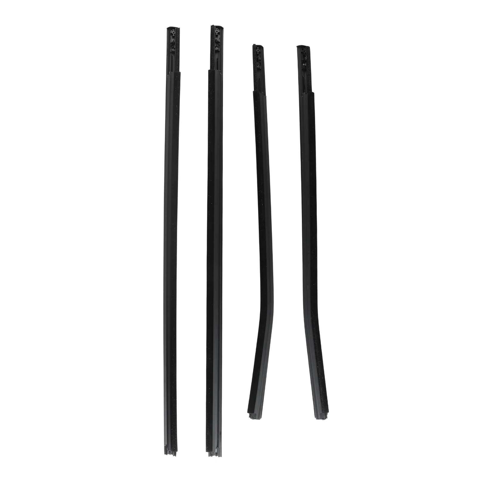 Automotive Parts 4Pcs Side Window Trim Strips AB3Z2625555E AB3926201A39AE For Ford Ranger Lariat XL XLT 2.3L L4 - Gas 2011-2021