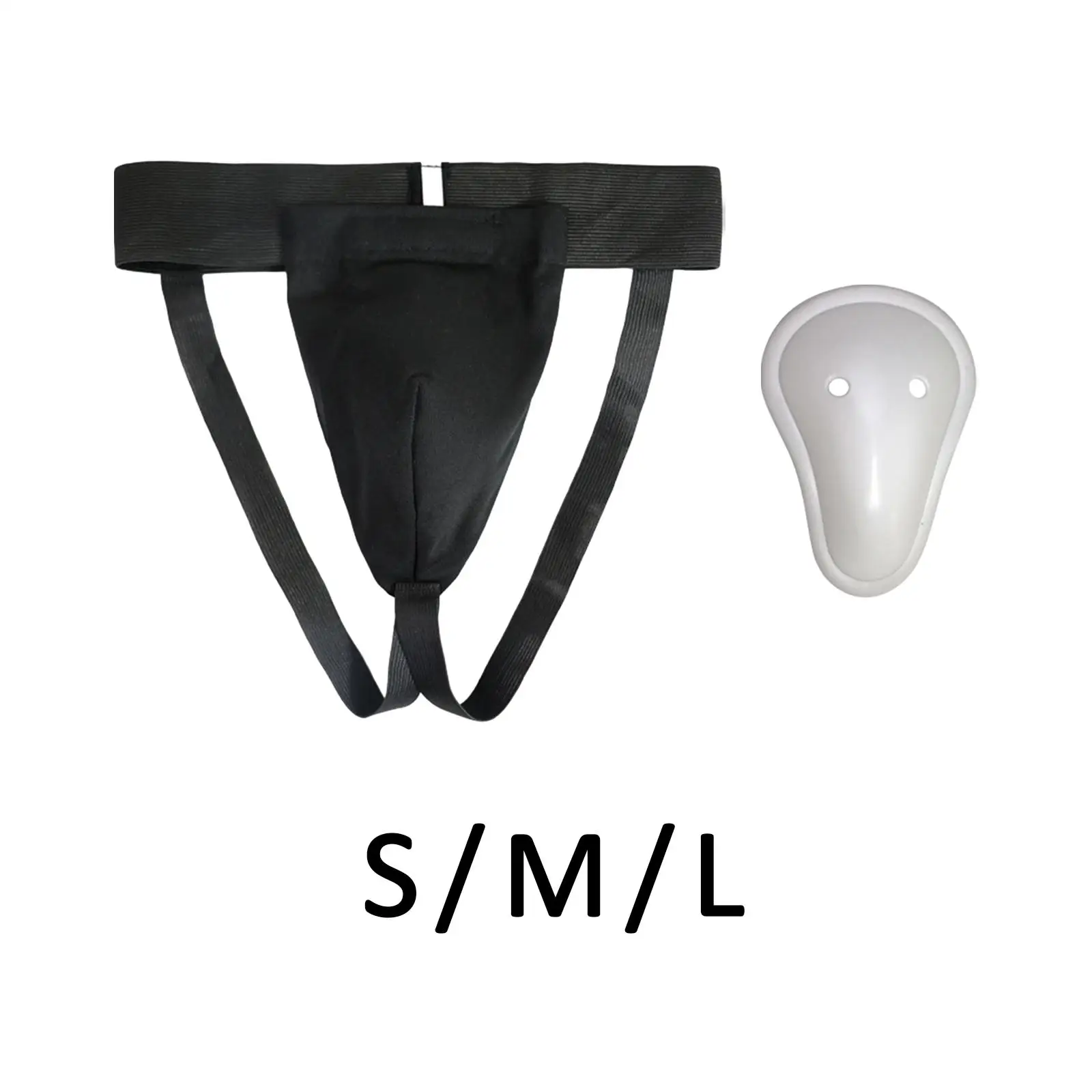 Mens Taekwondo Groin Protector Safety for Mma Training Martial Arts Fighting