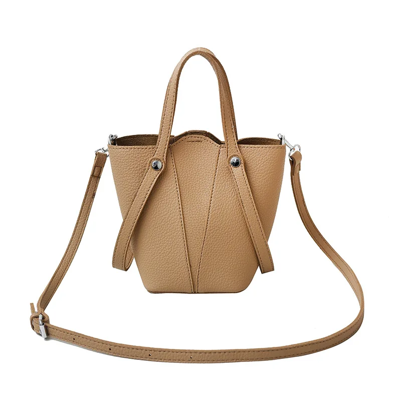 

"High-end Quality Bestseller!" 2025 Simple Bucket Bag - Large Capacity for Commuting, Single-shoulder Crossbody or Hand-carry