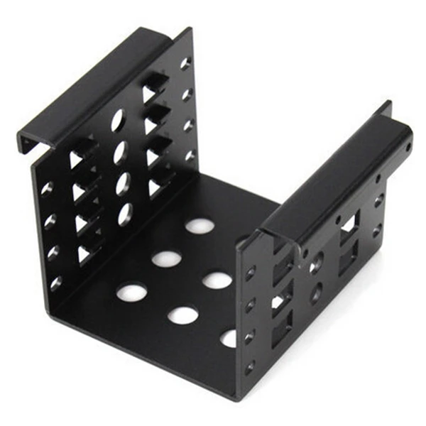 4-Bay 2.5-Inch To 3.5-Inch Adapter Bracket Hard Drive Caddy SSD Chassis Hard Drive Mounting Tray Caddy Bay