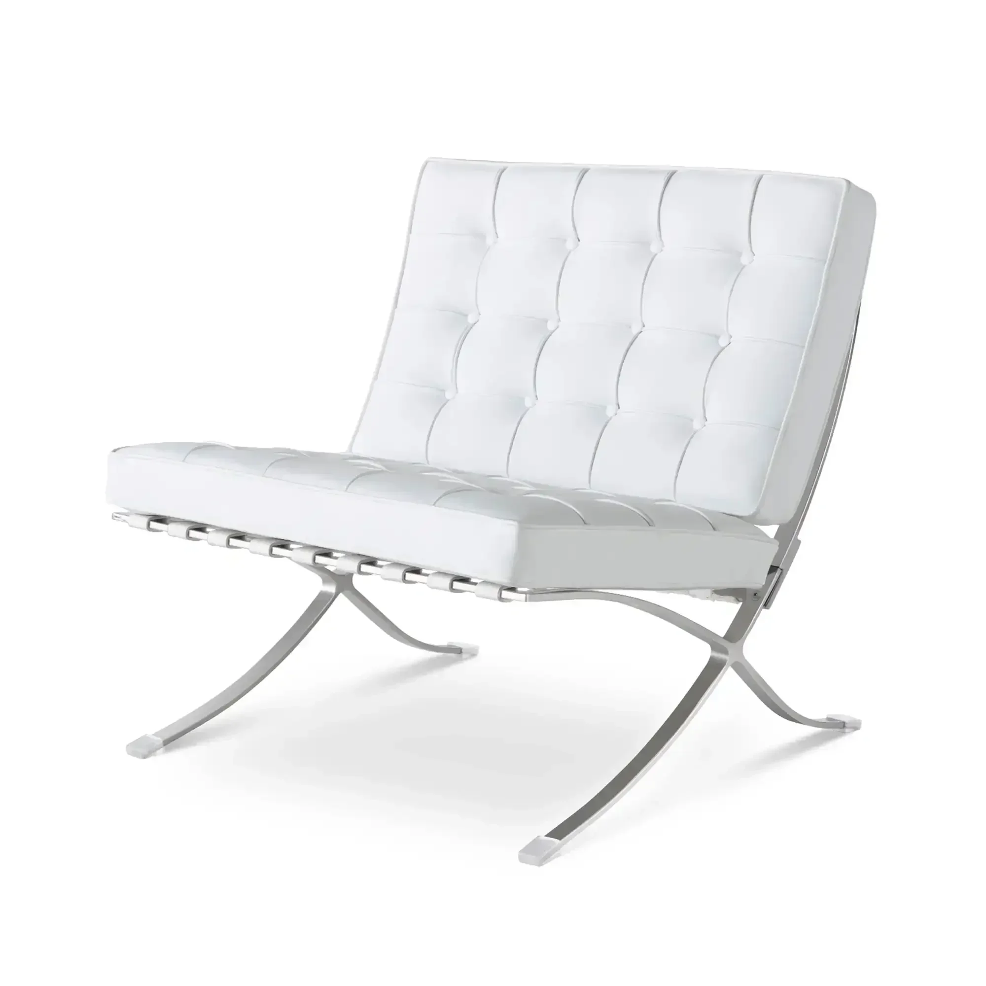 

HighQuality Nordic Bacelona Chair Single Chair Balcony Antique Office Negotiation Chair Designer Leisure on sale