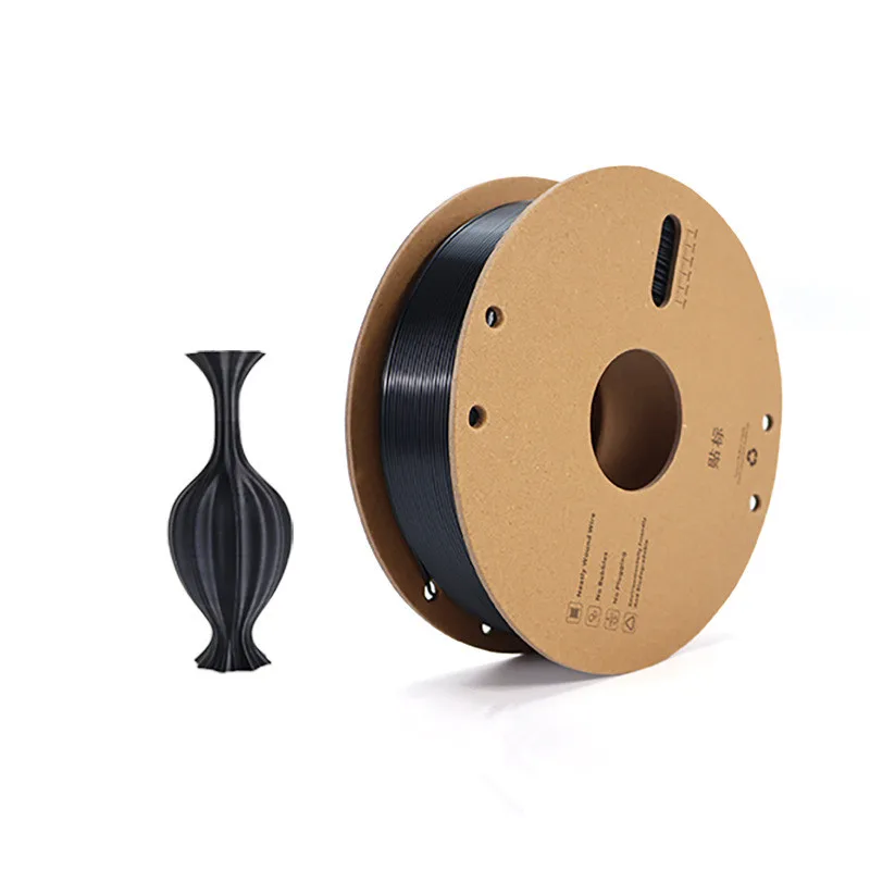 

Silk Black PLA Filament for 3D Printing 1.75MM/1KG