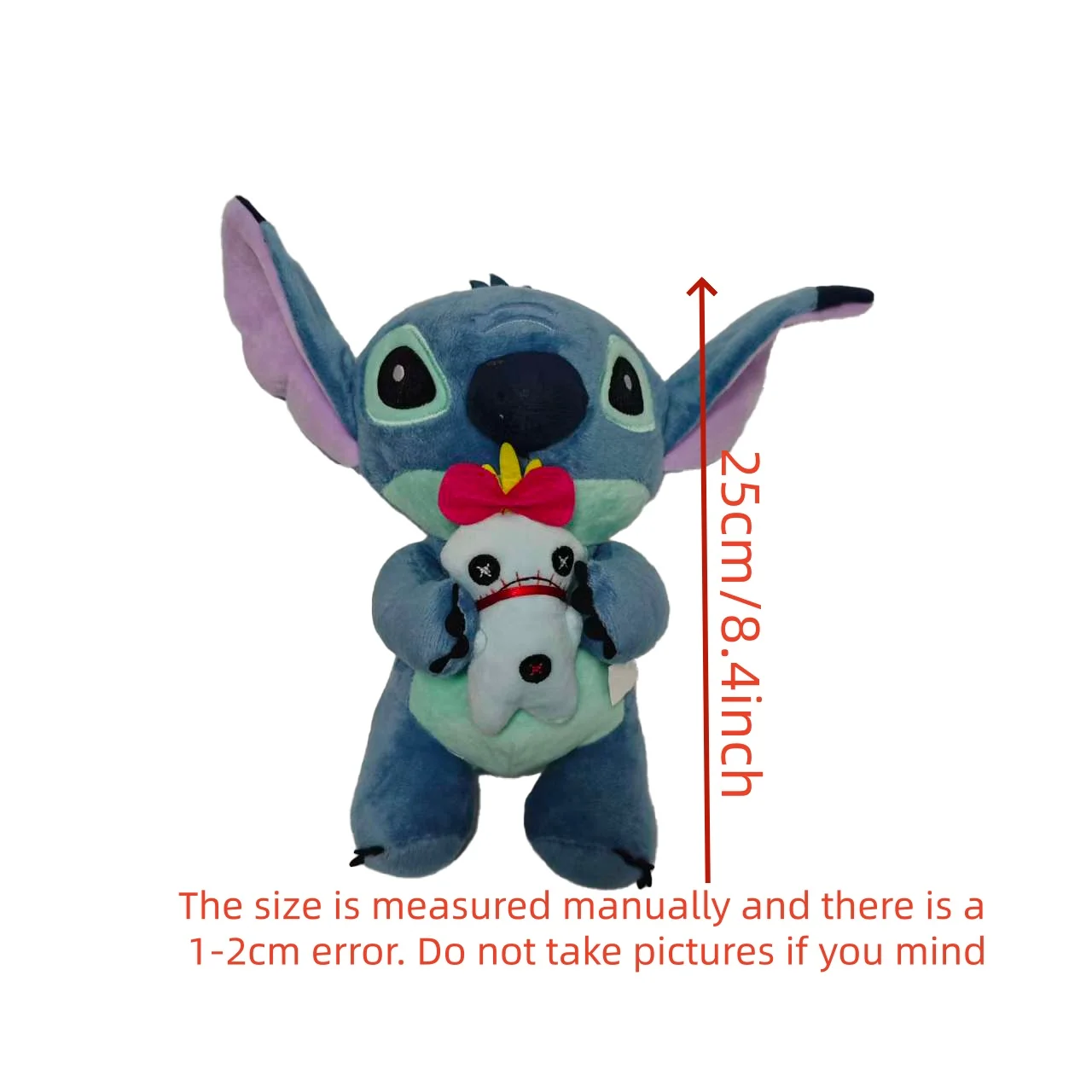 Abordable Anime broderie mignon en peluche poupée mignon dessin animé broderie ange doux en peluche poupée enfants apaisant cadeau d'anniversaire