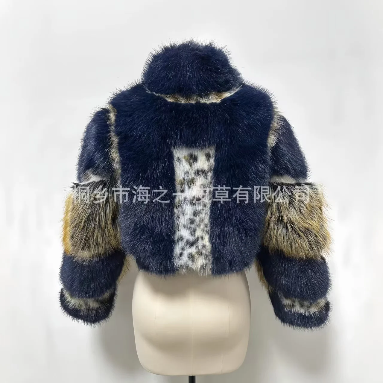 Faux Fox Fur Coats for Women,Covered Button Jacket,Thicken Warm Female Clothes,O-Neck Overcoat,Korean,Spliced,New,Winter