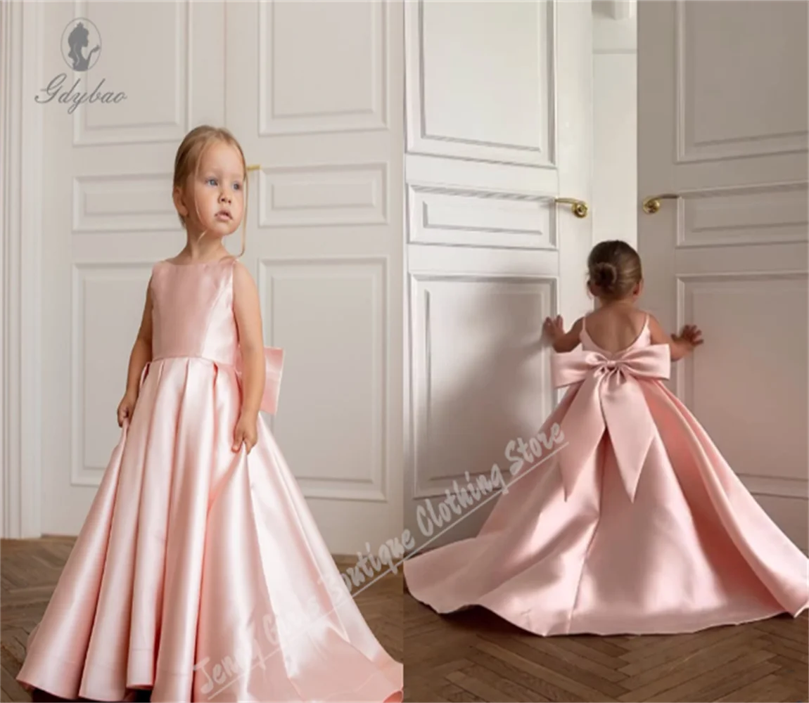 pink-fluffy-toddler-girl-birthday-party-dress-with-bow-cute-wedding-bridesmaid-photography-outfit-for-girls