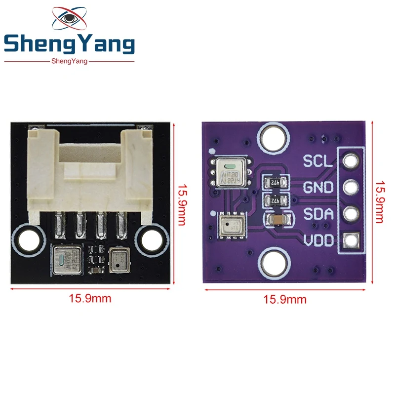 High-precision AHT20+BMP280 Temperature Humidity and Air Pressure Detection Module image 6