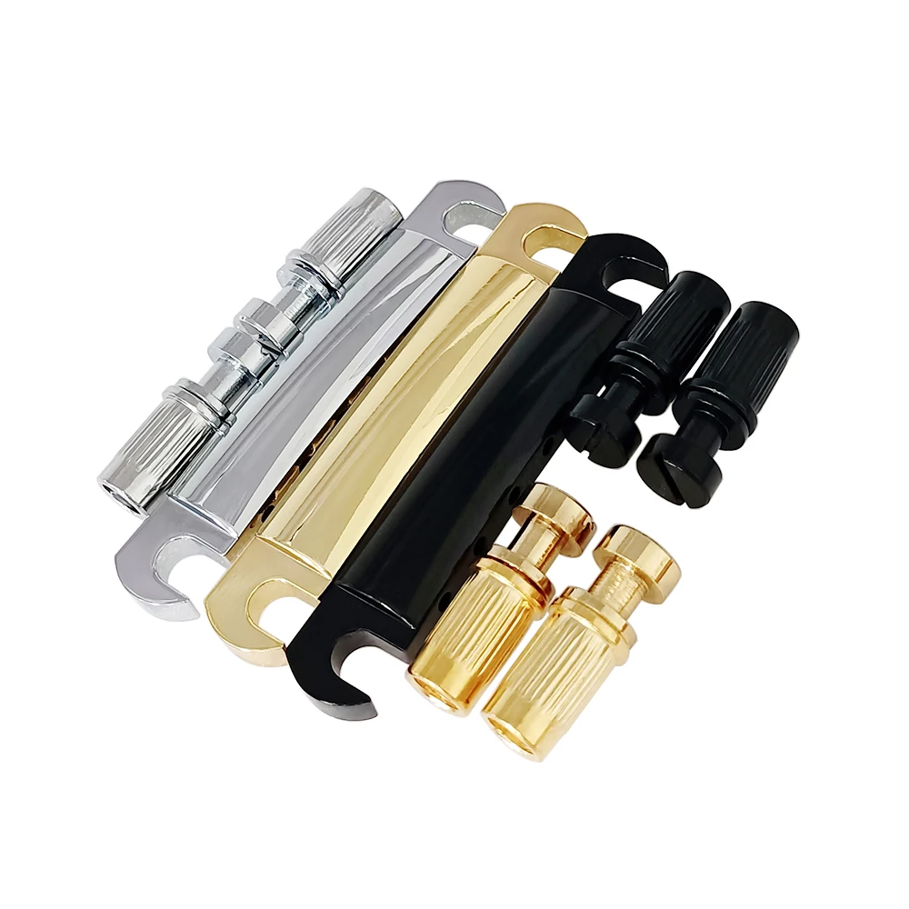 Guitar Stop Bar Tailpiece with Anchors And Studs for LP SG Guitars