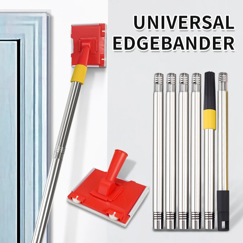 Roller Design Latex Paint Edger Brushes With 1.1M 1.4M 1.7M Extension Rod  Corner Painting Brush Color Separator Trimmer Tools
