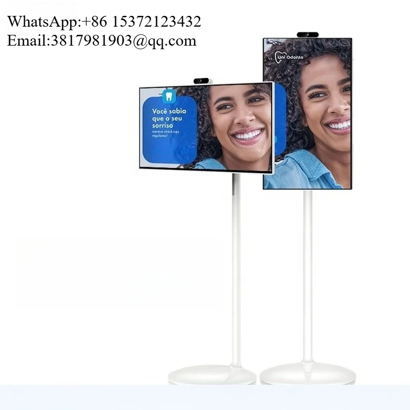 21.5/24/27/32 Inch Wireless Smart Portable TV Android Monitor With Built-in 10H Battery Life Touch Screen Refee LCD Display