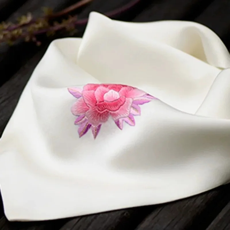 35x35CM Gifts 2026 New Handmade Suzhou Embroidered Silk Handkerchief