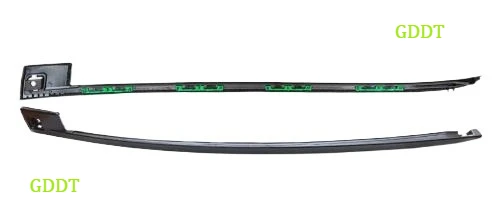 1 Pair Front Windshield Garnish Shell for Honda CR-V 2007-2011 Side Molding with Trim Cover Waterproof Seal Strip 73162-SXS-A01