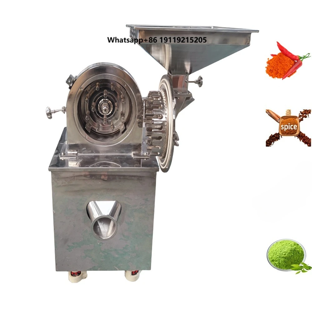 Commercial Multi Functional Commercial Rice Corn Dry Ultra-fine Powder with Hammer Mill Miller Grinding Pulverizer Machine
