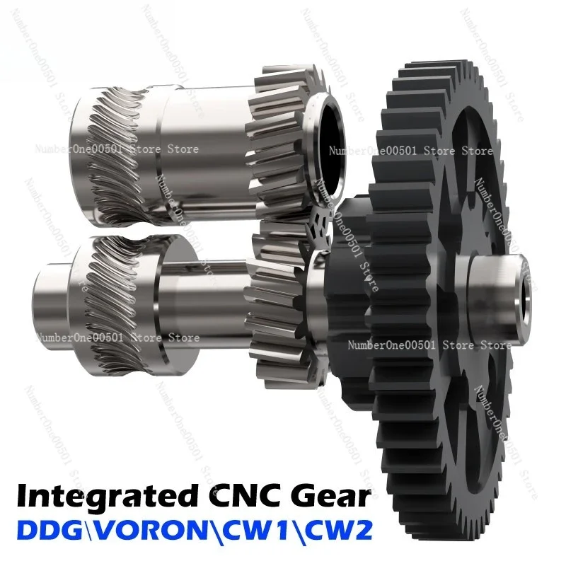 Hardened Steel Integrated Extrusion Wheel 3D Printer Gear
