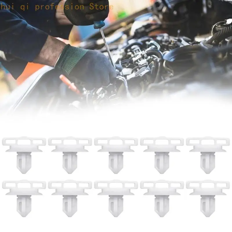 10-teiliges 67869-47010 Türverkleidungs-Clip-Set, Kunststoff-Druckhalterungen für den Austausch von – Detail 3