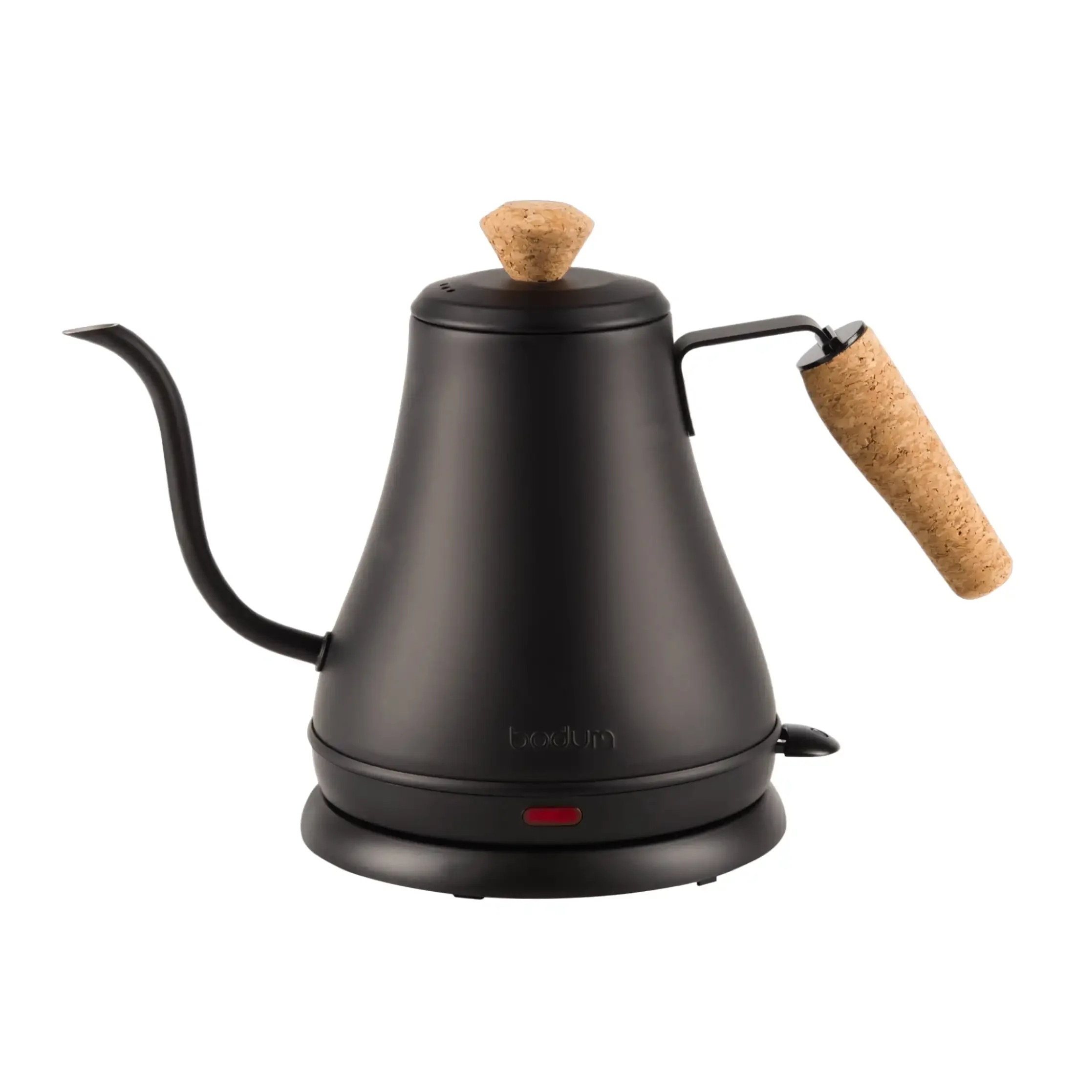 

8-Cup Electric Gooseneck Kettle, Black with Automatic Shut-off