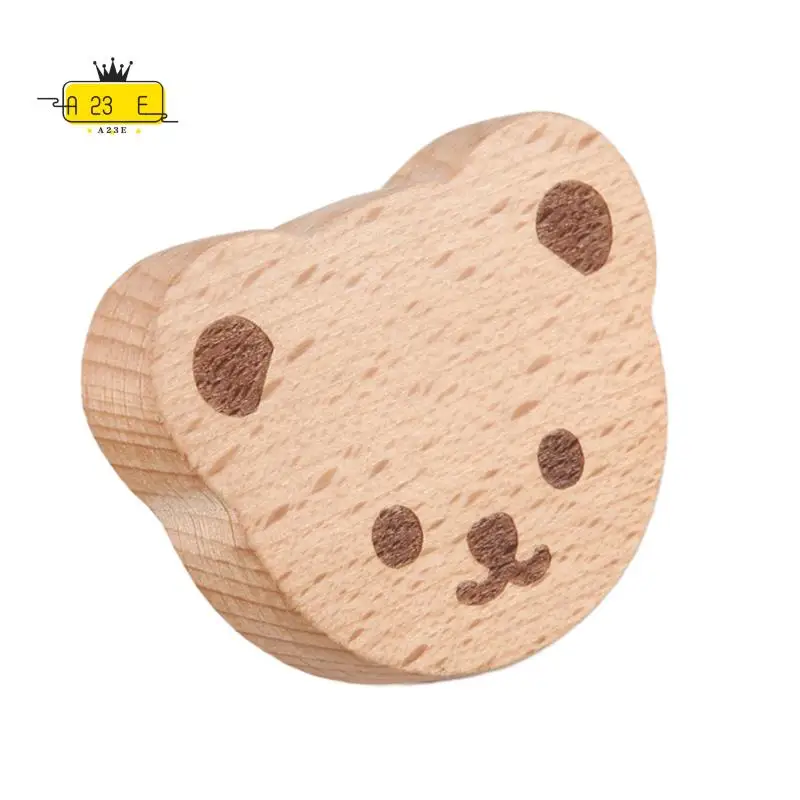

A23E-Furniture Knobs Wooden Drawer Knobs Wooden Cupboard Knobs For Kids, Dresser, Drawers,Kitchen