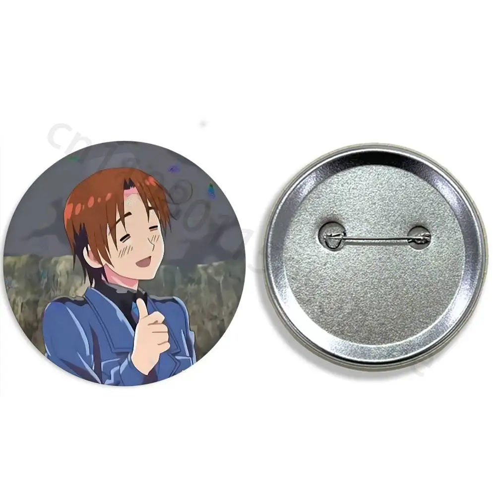 Anime H-Hetalia World Stars 32/44/58mm Handmade Pins Round Brooch Badge Backpacks Clothes Jewelry Gifts