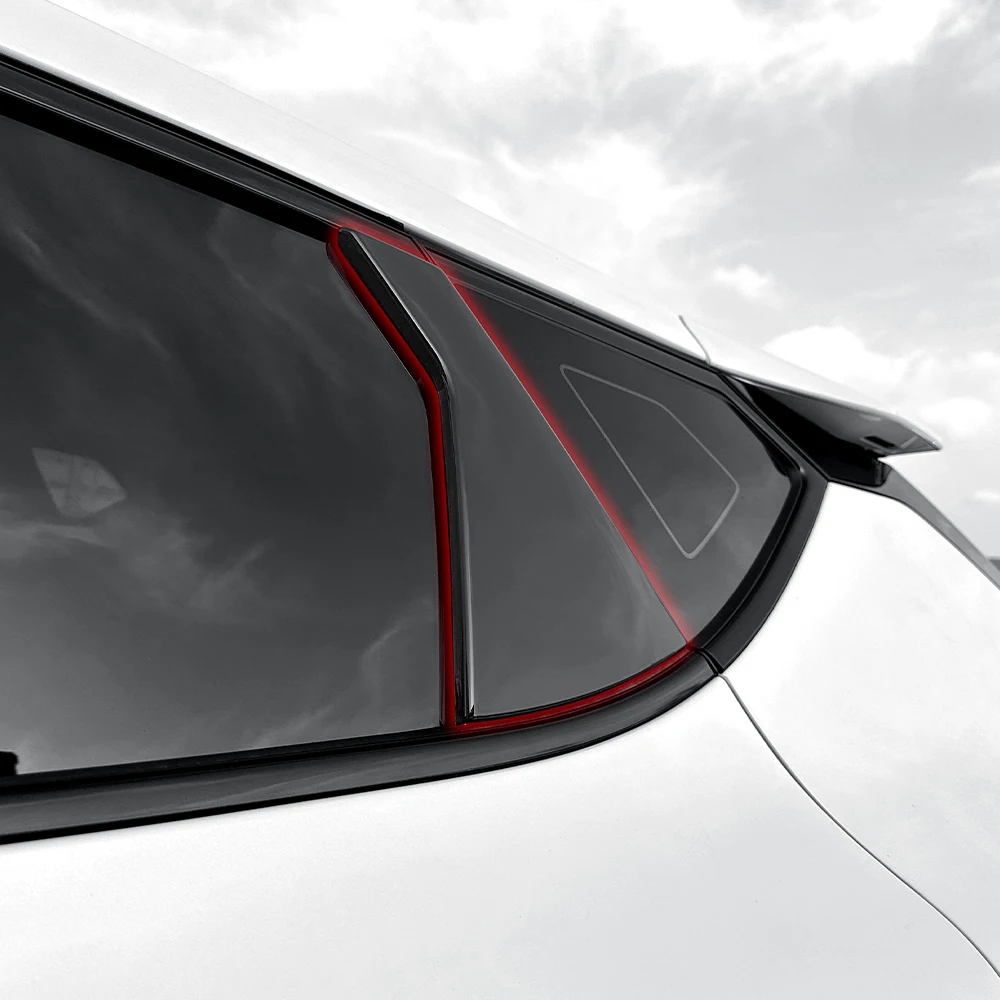 6Pcs For Kia EV6/EV6 PE 2022-2026 LHD/RHD ABS Car Pillar Posts Door Window BC-pillar Trim Protector Cover