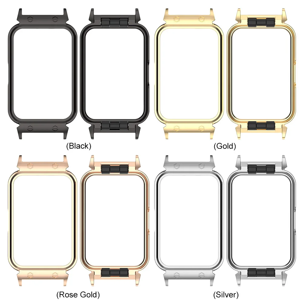 18Mm Metalen Bumper Beschermhoes Metalen Horloge Frame Bumper Behuizing Geschikt Voor Samsung Galaxy Fit3