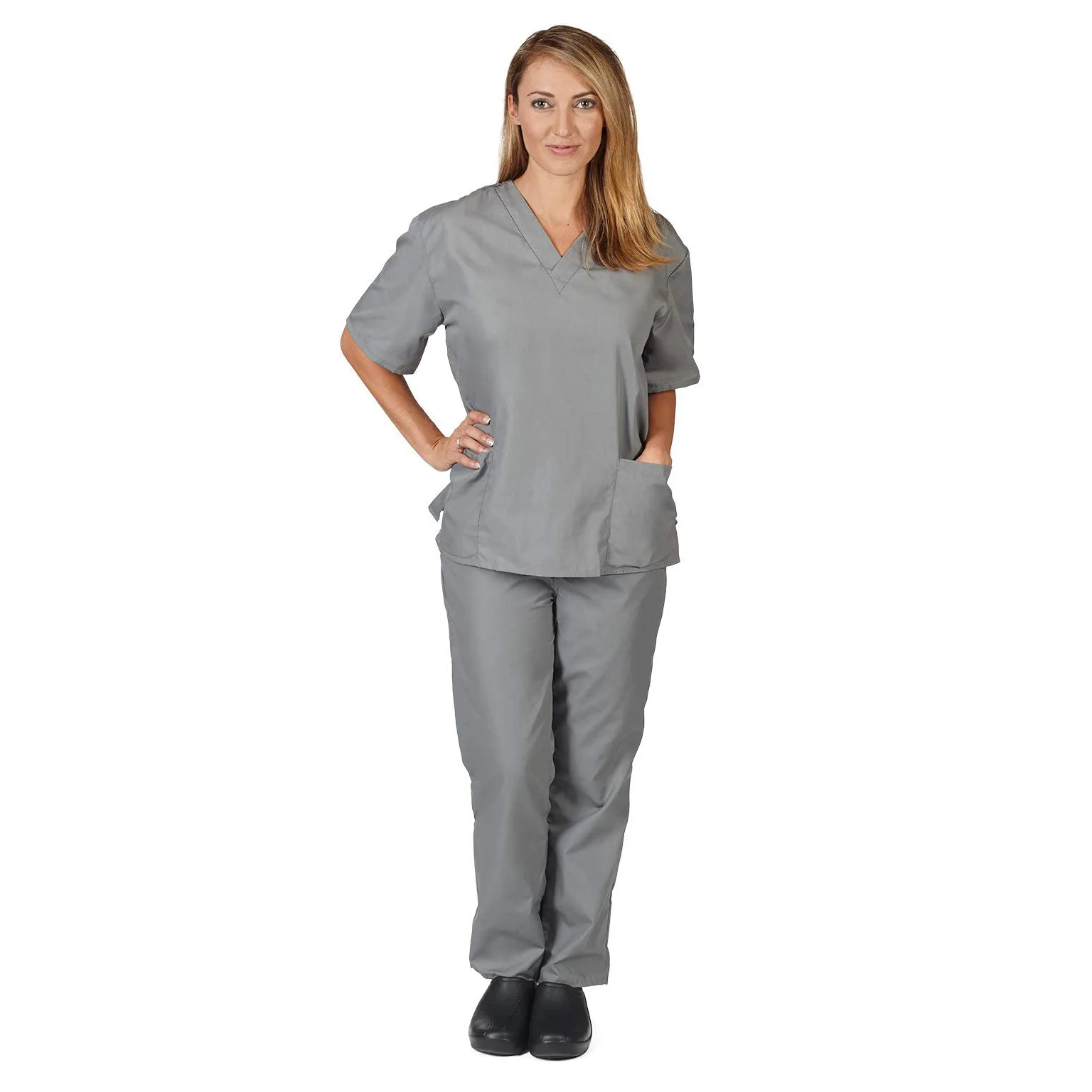 Mulheres Slim Fit Uniforme Médico, Conjuntos de Scrubs, Acessórios de Enfermeira, Uniforme Hospitalar, Dental, Clinical Workwear Vestuário, Cirúrgico Ternos Gerais