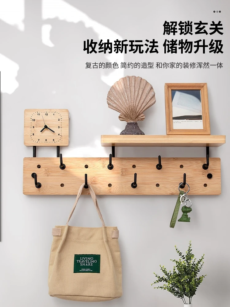 

Hanging hanger, wall hanging, wall hanging, entrance hanger entering the door, coat rack, clothes hook, rack, light luxury coat