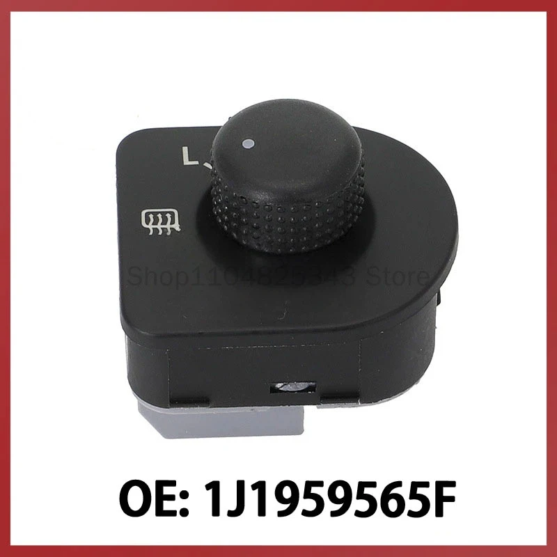 1J1959565F for Volkswagen Passat Reversing Mirror Control Switch Rearview Mirror Knob Adjustment Switch